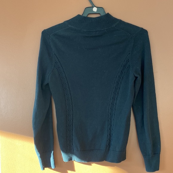 Tommy Hilfiger ladies zippered cardigan in size small - Picture 2 of 9